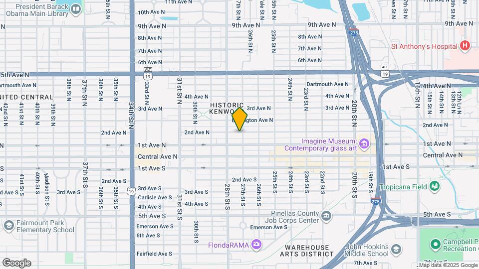 2710 2nd Ave N Mapa y Detalles de la Ubicación