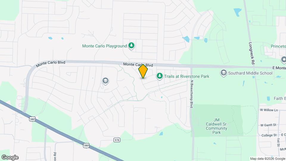 1123 Garnet St Map and Location Details