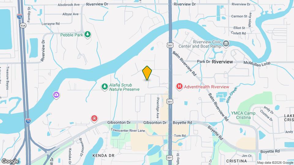 9309 Stone River Pl Map and Location Details