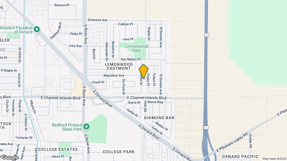 2530 Geronimo Dr Map and Location Details