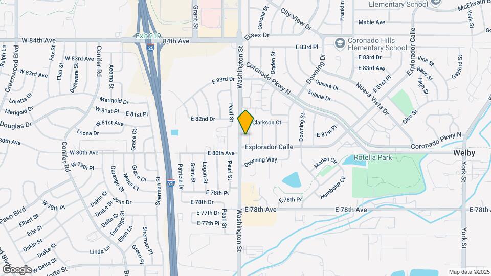 8051 Clarkson Ct Map and Location Details
