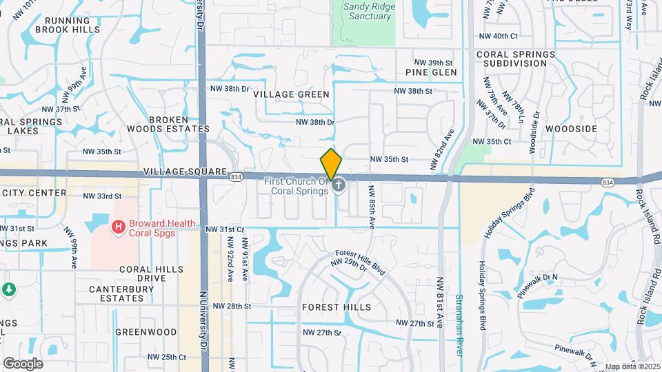 8700 W Sample Rd Map and Location Details