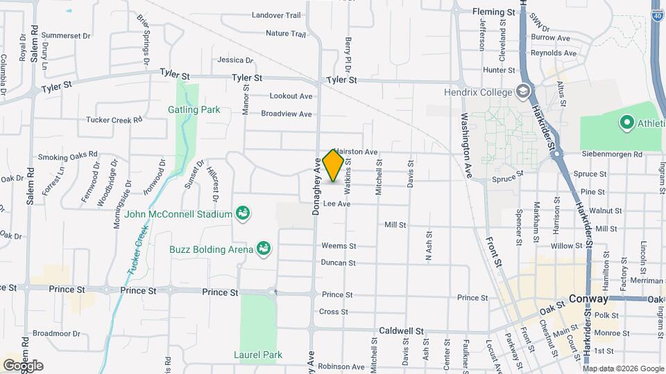 2019 Johnston Ave Mapa y Detalles de la Ubicación
