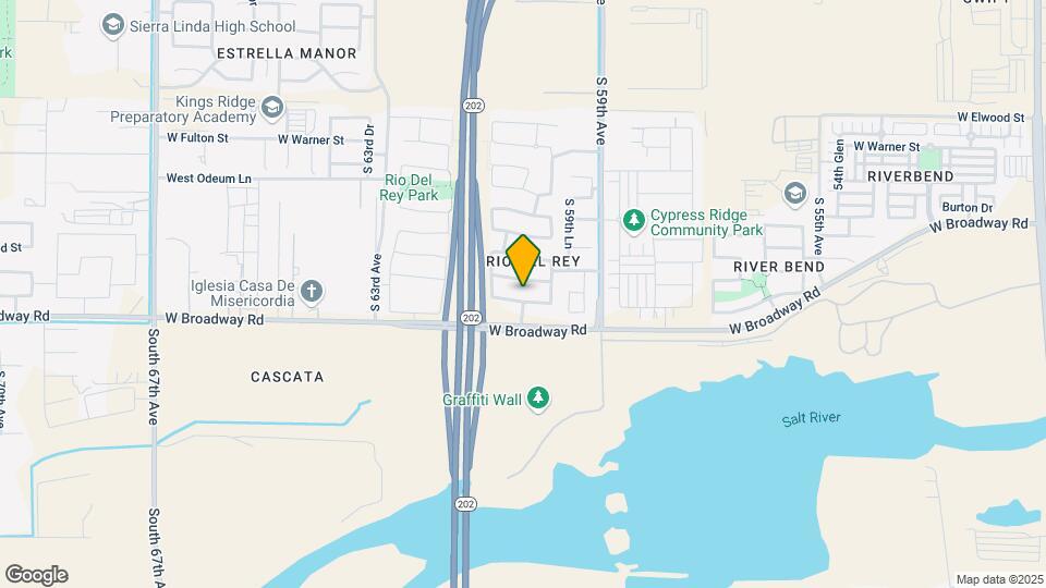 6030 W Pueblo Ave Map and Location Details