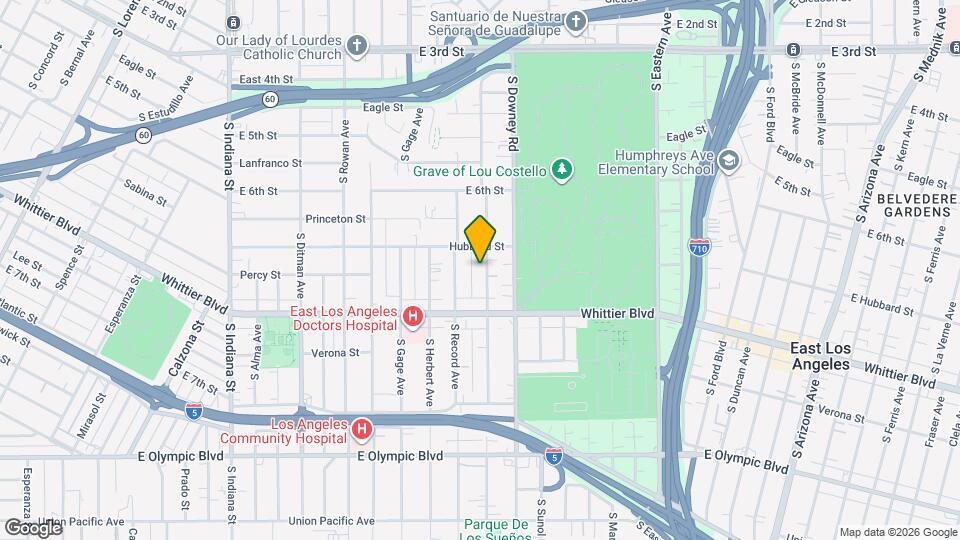 731 S Bonnie Beach Pl Map and Location Details