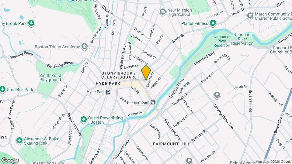 14 Davison St Map and Location Details