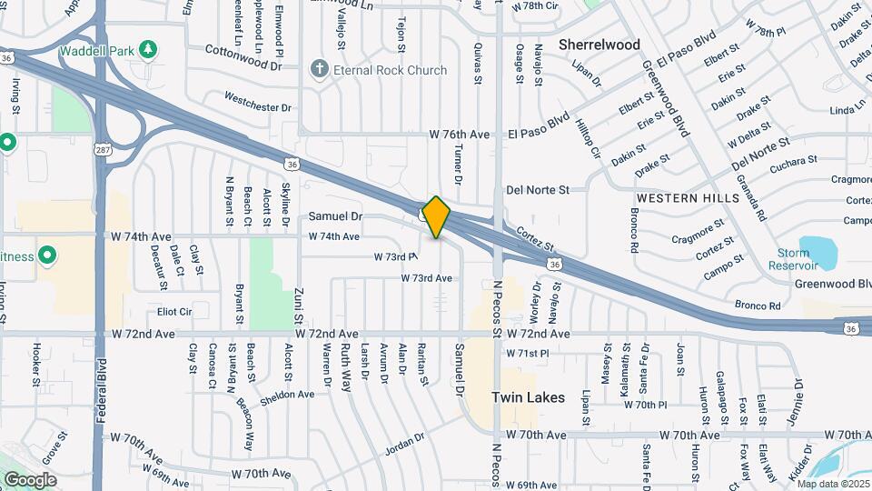 7361 Quivas St Map and Location Details