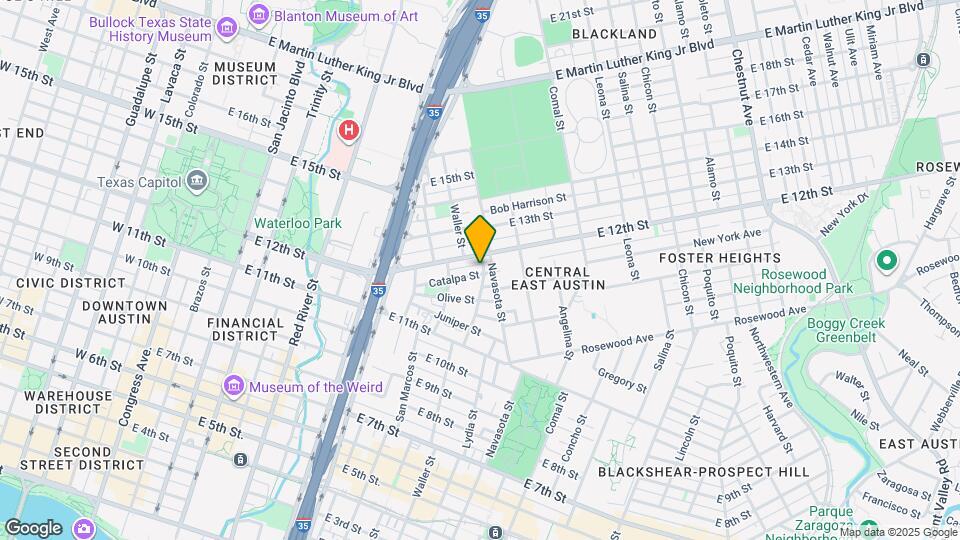 1016 Catalpa St Map and Location Details