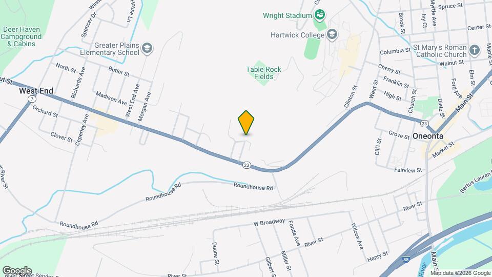 6 Thorn St Map and Location Details