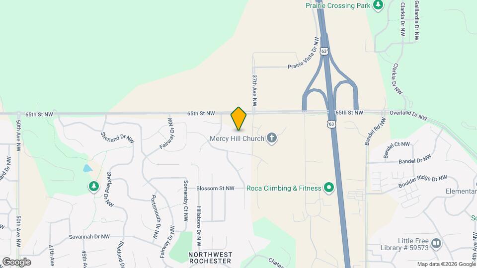 3781 McIntosh Dr NW Map and Location Details