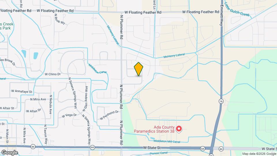 9415 W Chino St Map and Location Details