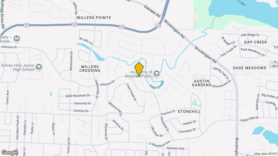 8817 Stillwater Rd Map and Location Details