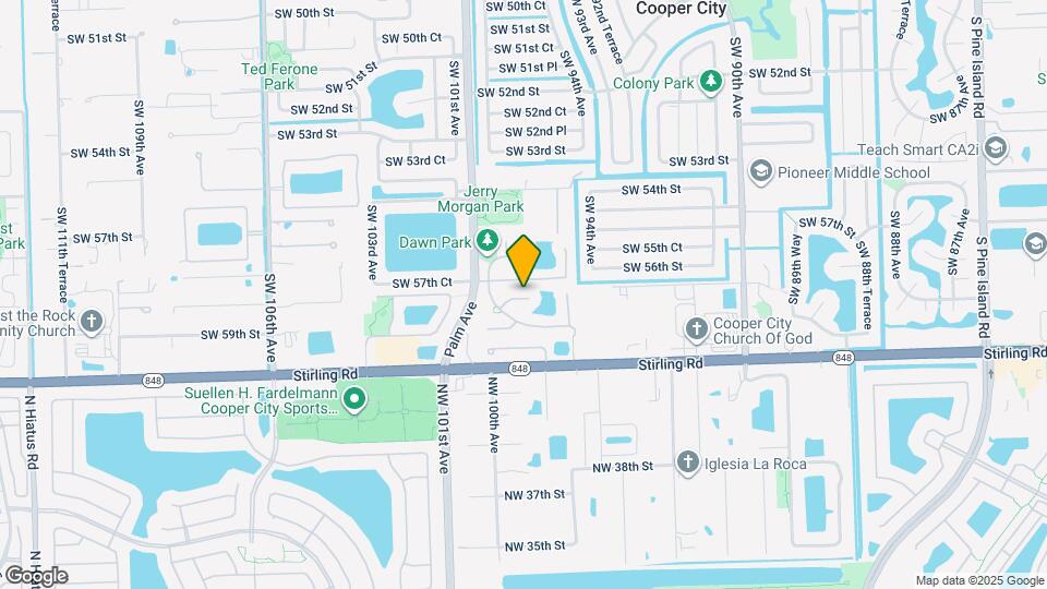 9831 SW 58th Ct Map and Location Details
