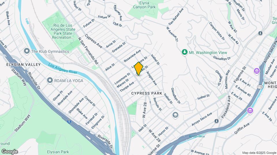 913 3/4 Cypress Ave-Unit -NA Mapa y Detalles de la Ubicación