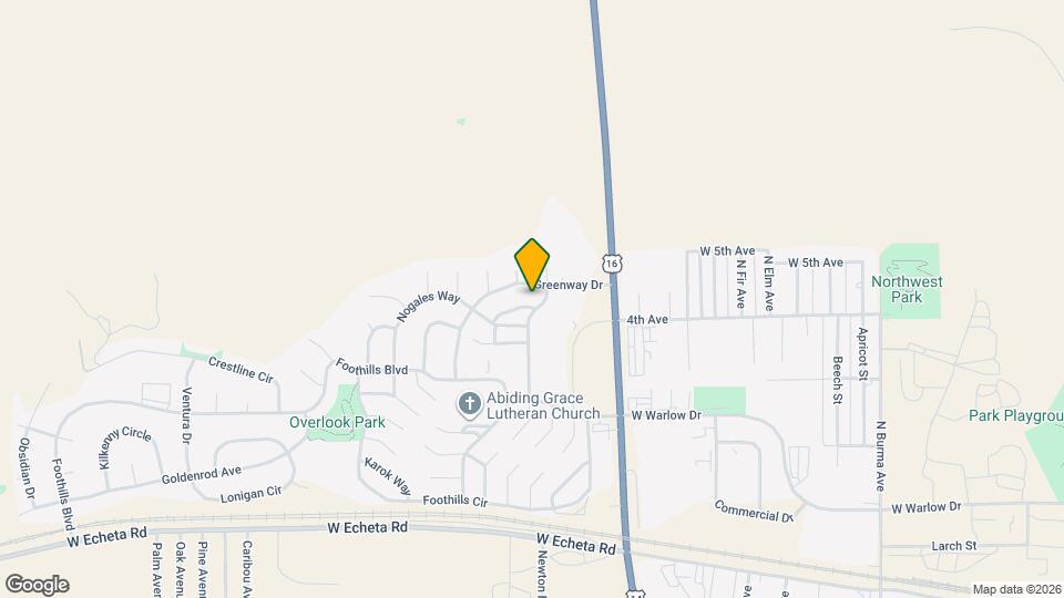 929 Mountain View Dr Map and Location Details