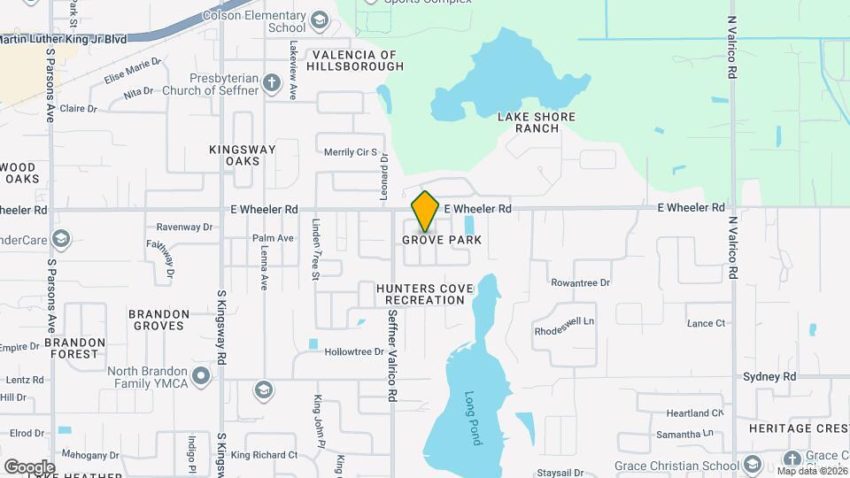 2608 Hampton Park Pl Map and Location Details