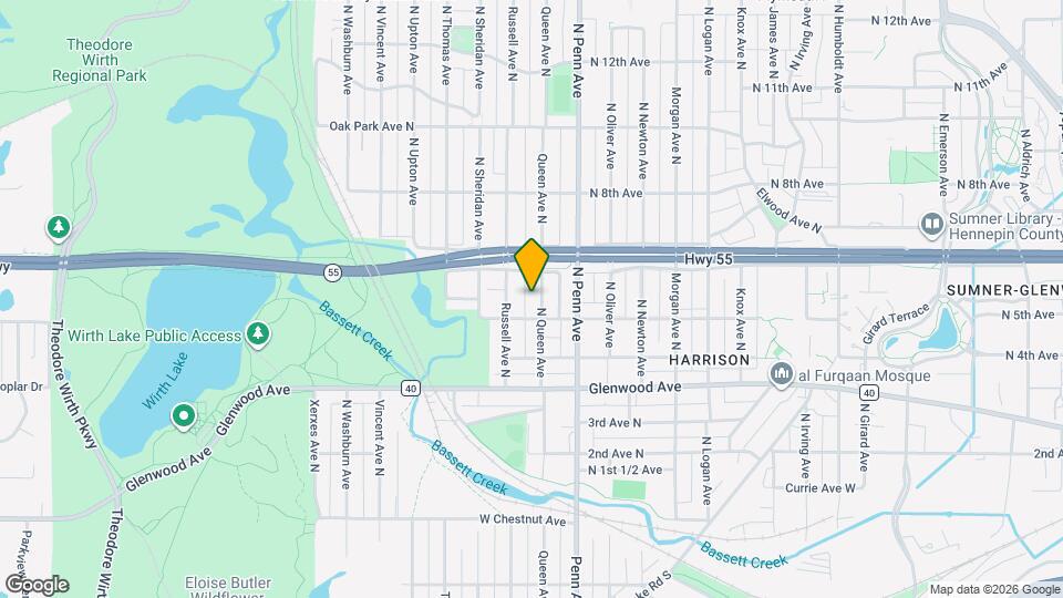 515 N Queen Ave Map and Location Details