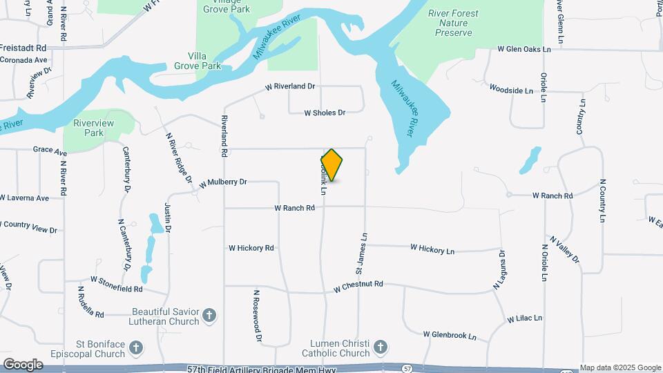 11638 N Bobolink Ln Map and Location Details