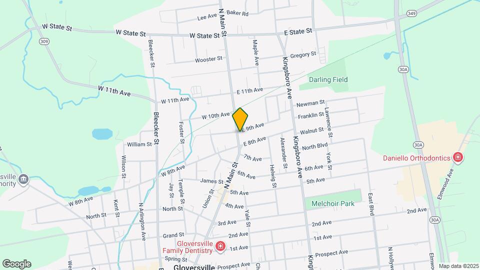 340 N Main St Map and Location Details