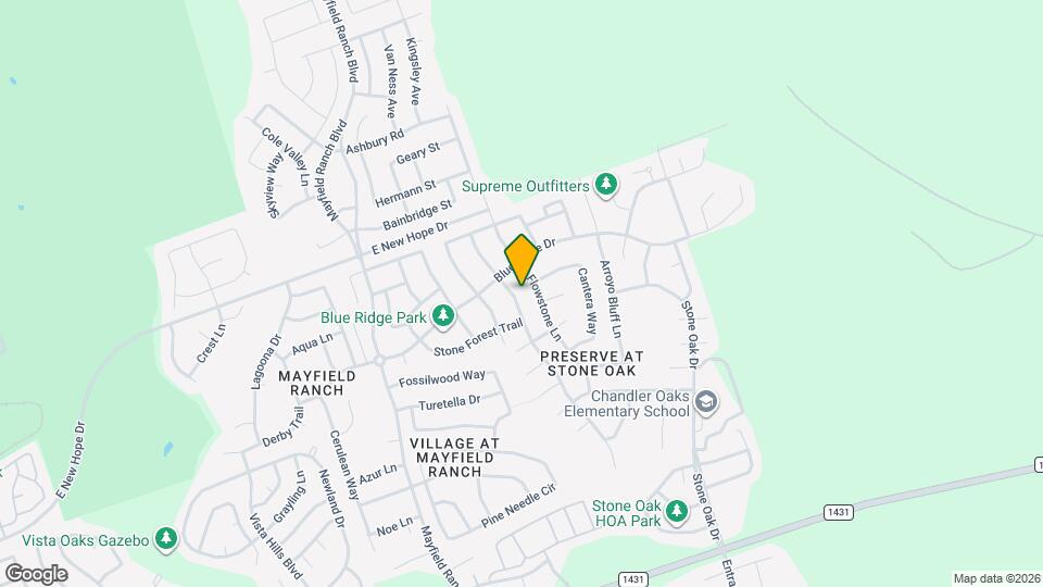 3589 Rock Shelf Ln Map and Location Details