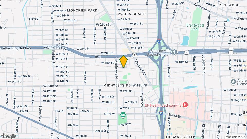 1257 W 16th St Mapa y Detalles de la Ubicación