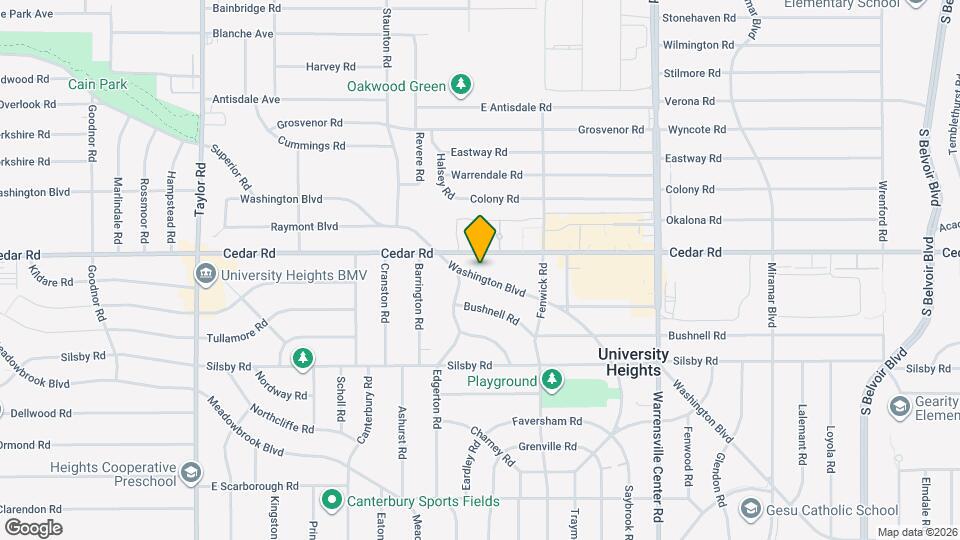 3785 Washington Blvd Map and Location Details