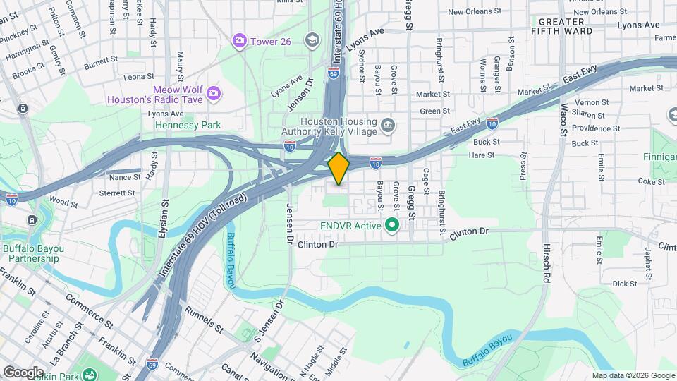 2909 Gillespie St Map and Location Details