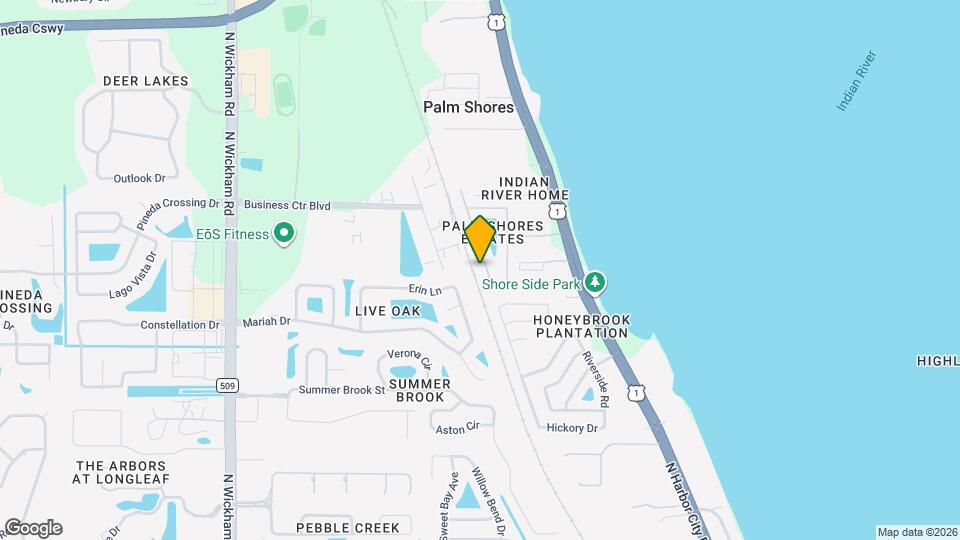 125 Palm Cir Mapa y Detalles de la Ubicación