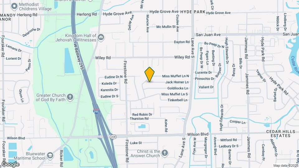 6976 Jack Horner Ln Map and Location Details