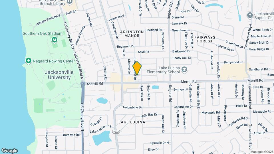 2821 Searchwood Dr Map and Location Details