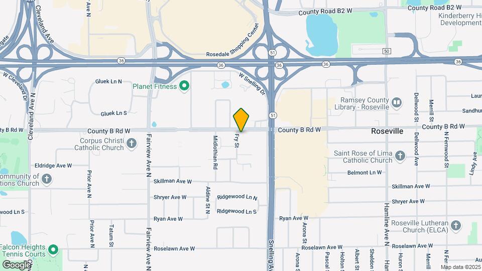 Rose Park Apartments 1634CB Map and Location Details