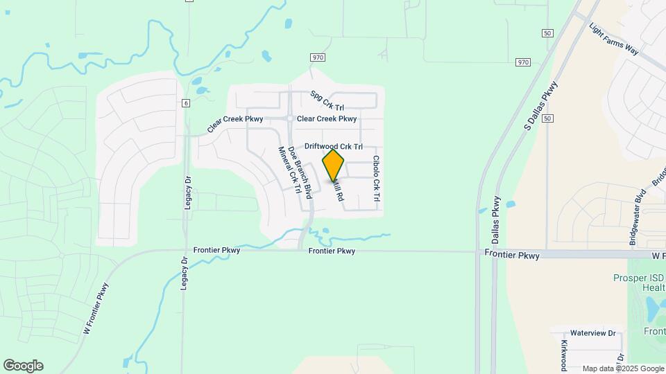 4305 Coffee Mill Rd Map and Location Details