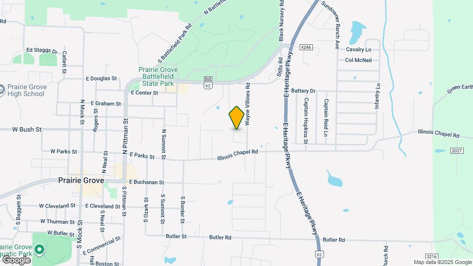 817 Spurgeon Ln Map and Location Details