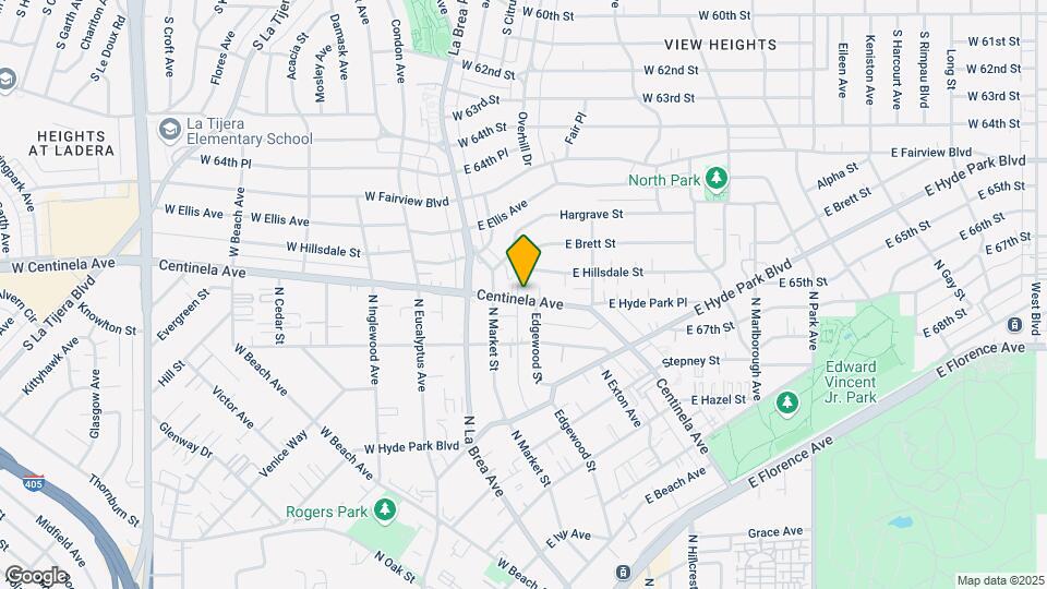 910-914 Centinela Ave Map and Location Details