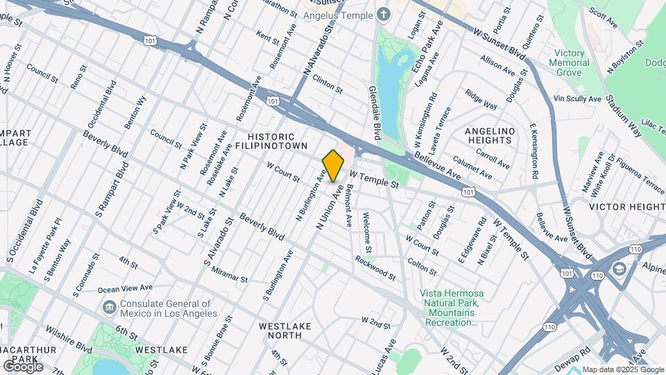 313 N Union Ave Mapa y Detalles de la Ubicación