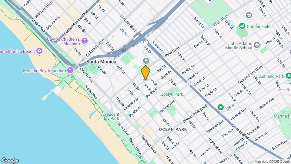 502 Bay St Map and Location Details