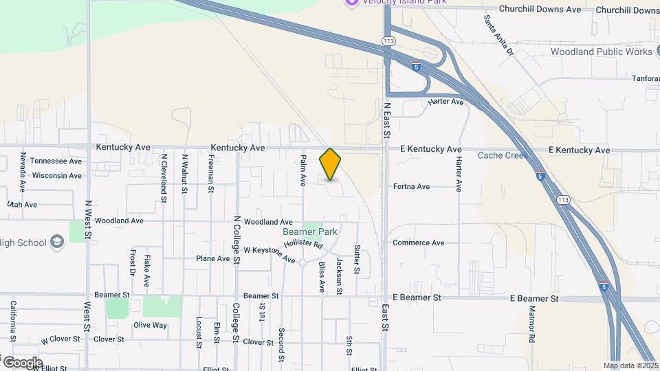 987 Lexington Way Map and Location Details