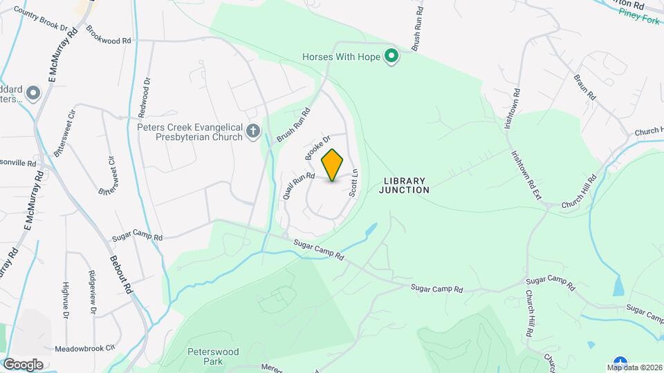 314 Quail Run Rd Mapa y Detalles de la Ubicación