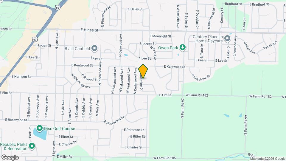 210 N Jasmine Dr Map and Location Details