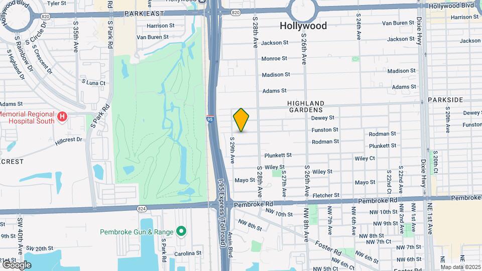 2840 Funston St Map and Location Details