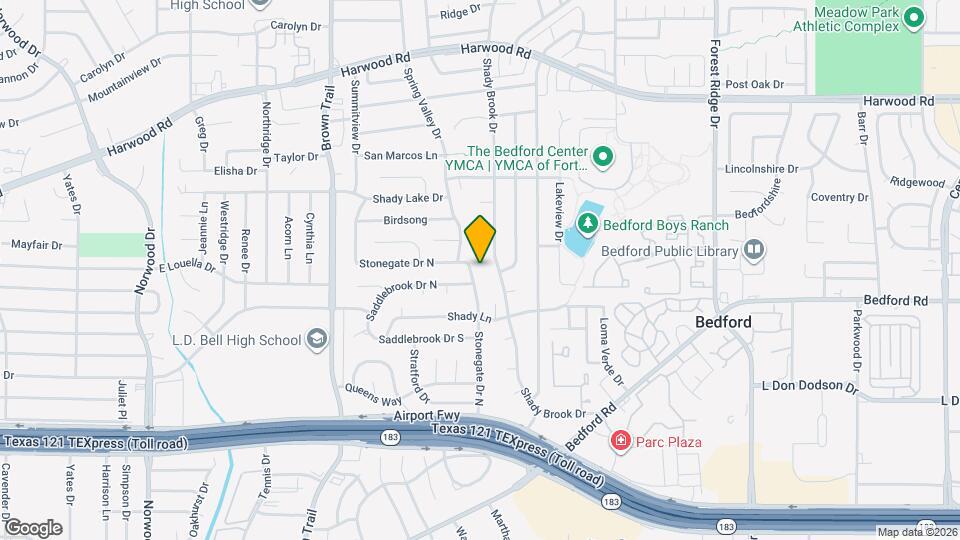 2328 Stonegate Dr N Map and Location Details