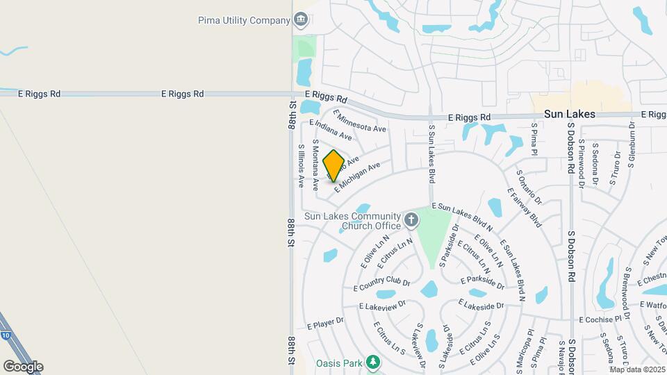 8918 E Michigan Ave Map and Location Details