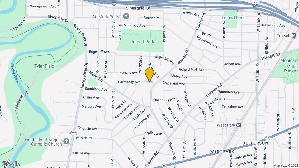 15513 Norway Ave Map and Location Details