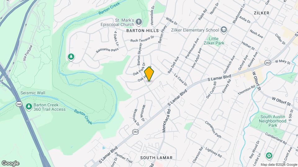 2806 Rae Dell Ave Map and Location Details