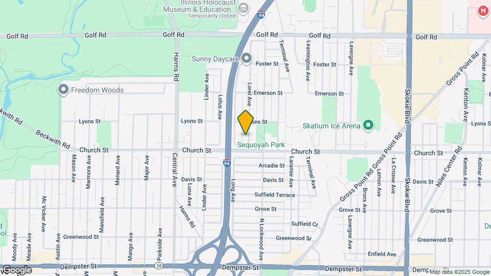 9222 Lorel Ave Mapa y Detalles de la Ubicación