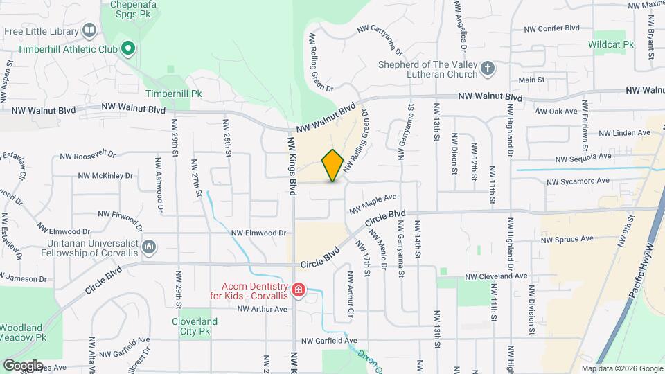 1770 NW Forestgreen Ave Mapa y Detalles de la Ubicación