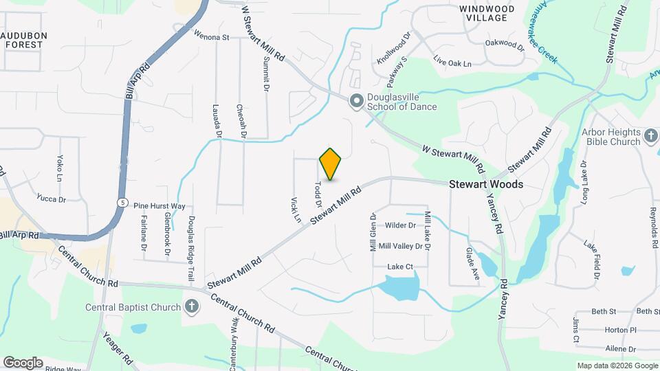 3592 Todd Dr Map and Location Details