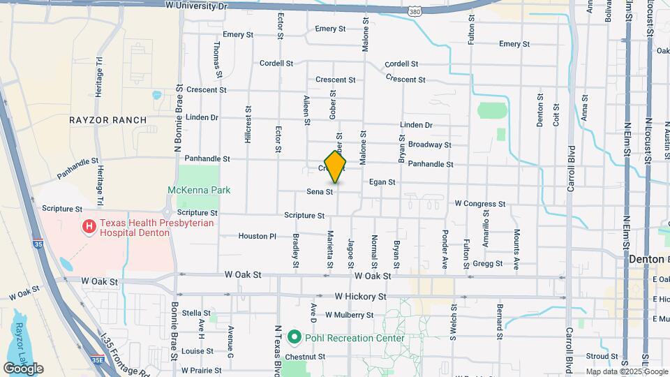 1800 Sena St, Unit 3 Map and Location Details