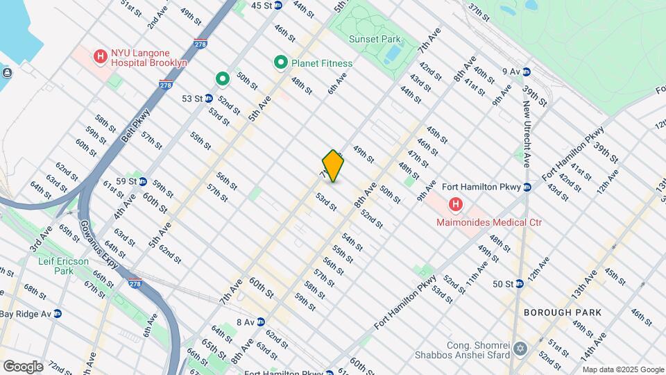 734 52nd St Mapa y Detalles de la Ubicación