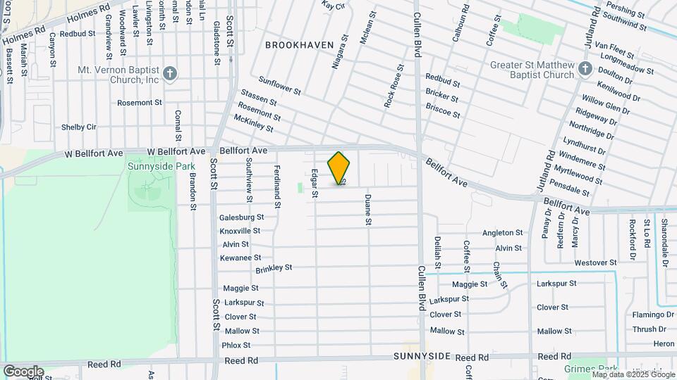 4436 Aledo St Map and Location Details